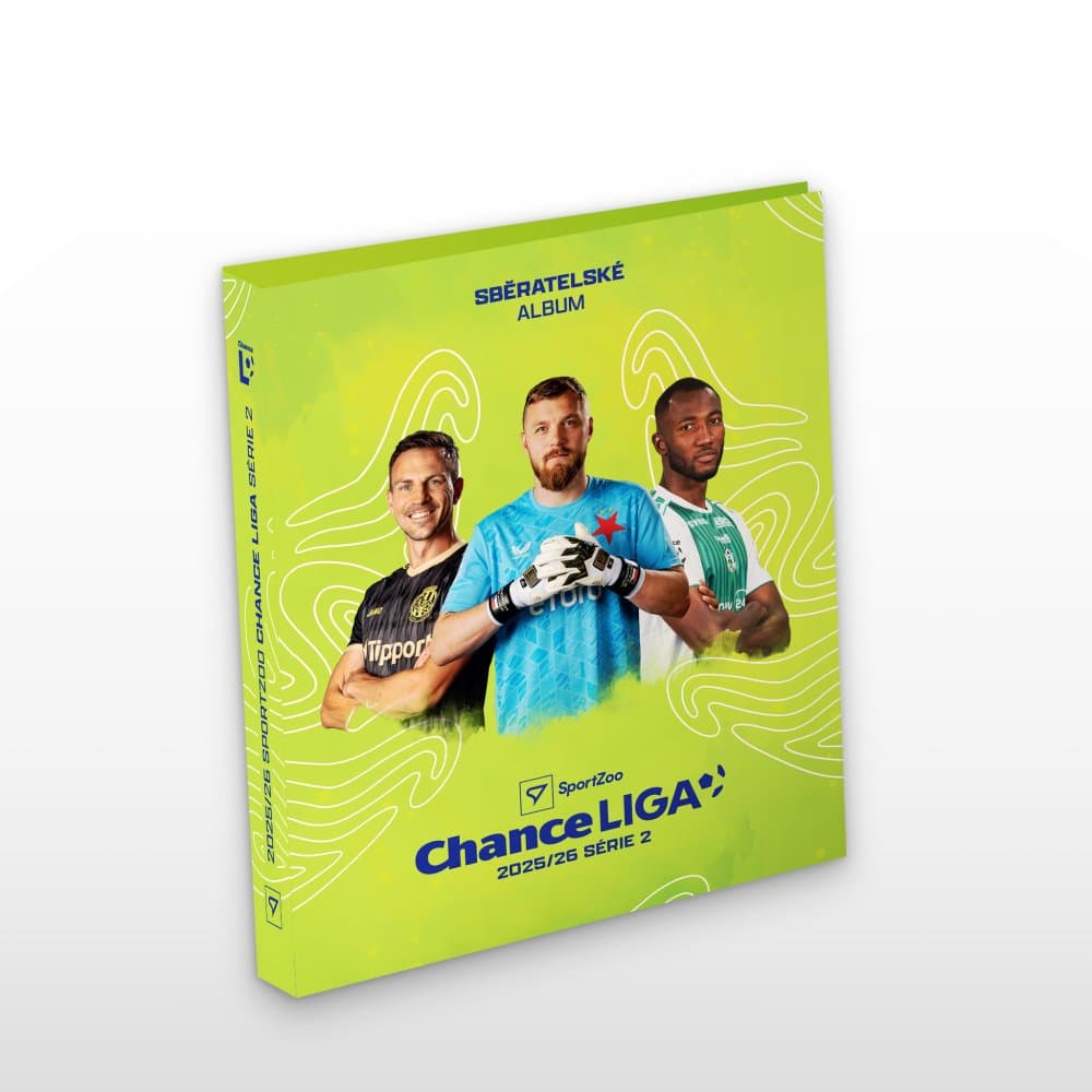 Deskové album - fotbalové kartičky SportZoo Chance Liga 2025/26 – 2. série