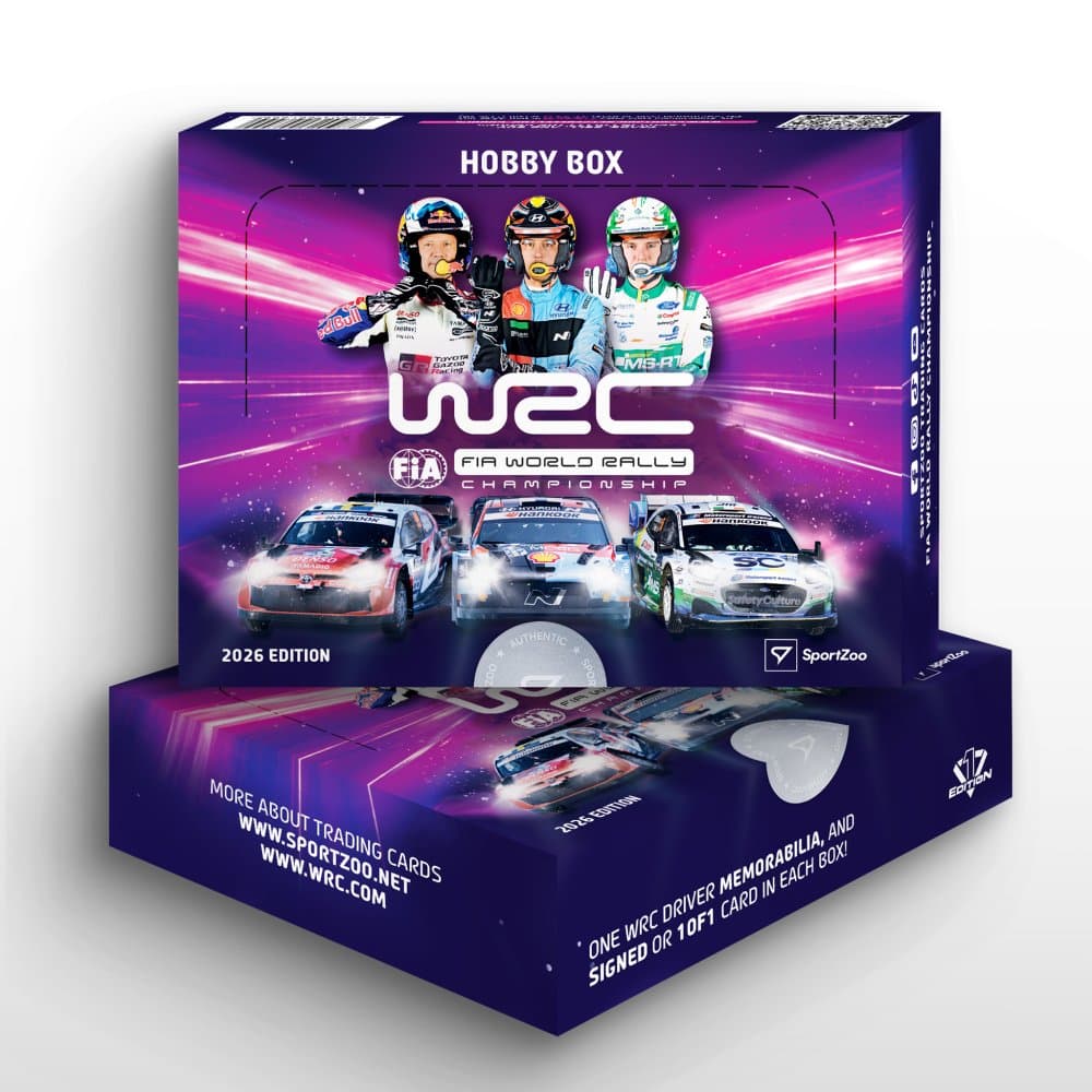 Hobby box - rally kartičky SportZoo WRC 2026 edition