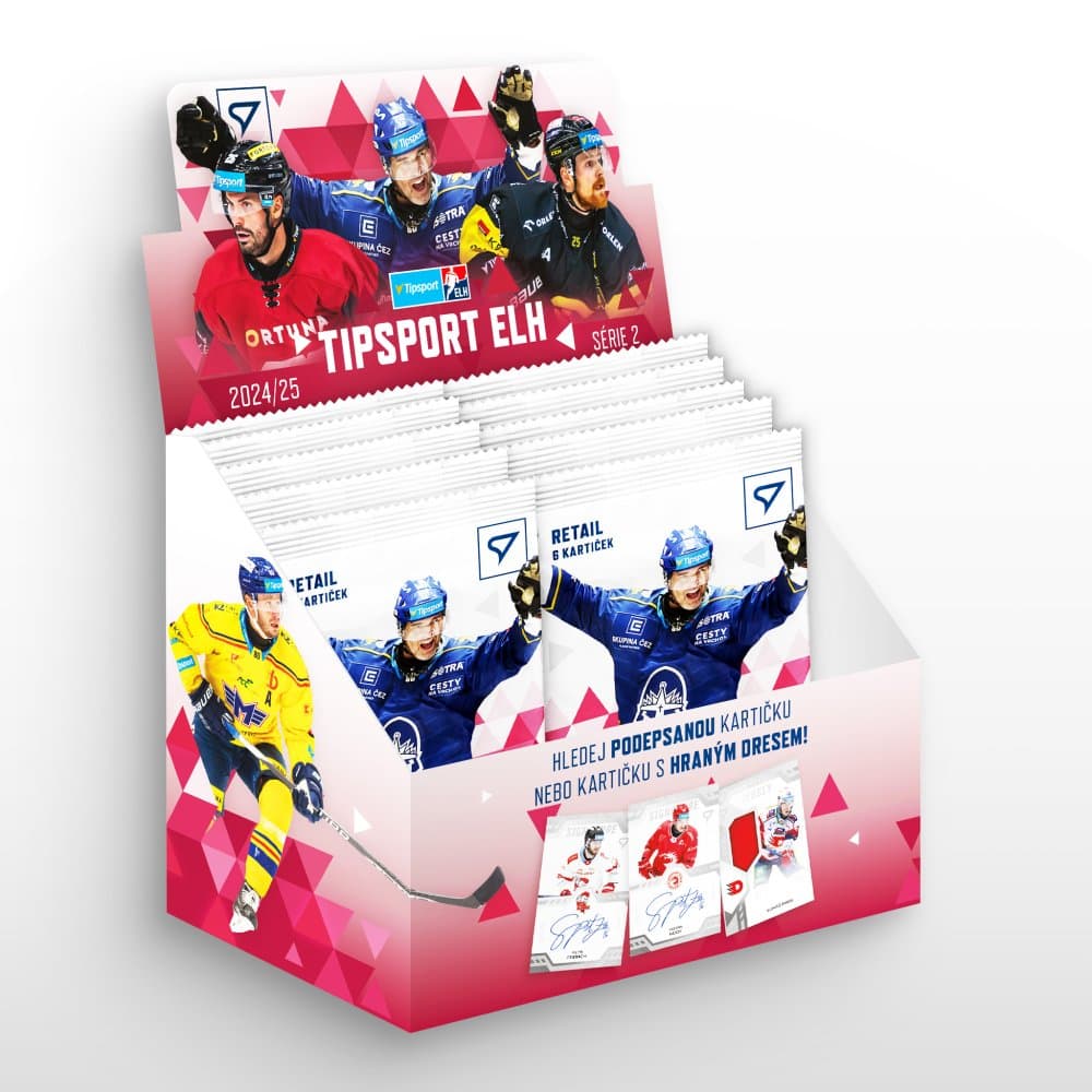 Retail box Tipsport ELH 2024/2025 – 2. série